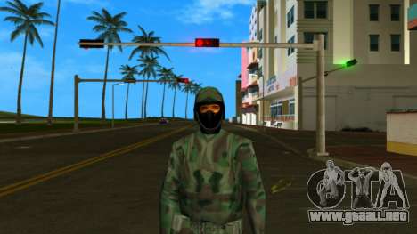 Desert camouflage ARMY GUY para GTA Vice City