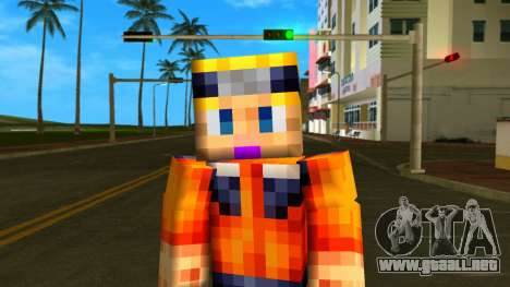 Steve Body Naruto Uzumaki para GTA Vice City