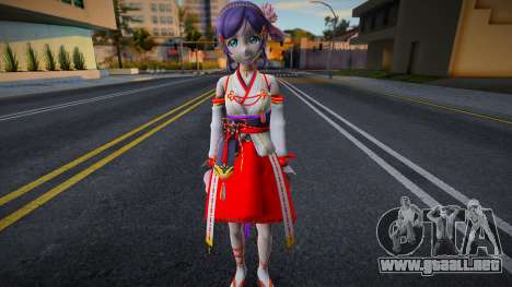 Nozomi - Love Live para GTA San Andreas