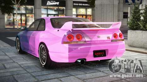 Nissan Skyline R33 GT-R V-Spec S5 para GTA 4