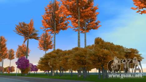 Árboles de otoño para GTA Vice City