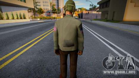 US Tank crewman ww2, Tanquista US ww2, Tanquist para GTA San Andreas