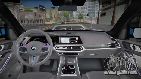 BMW X5M F95 CCD (Diamond) para GTA San Andreas