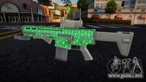 Heavy Rifle M4 from GTA V v17 para GTA San Andreas