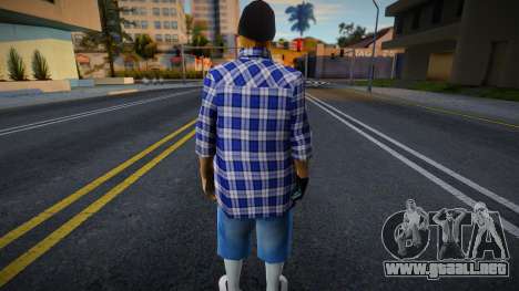 Gángster en camisa a cuadros para GTA San Andreas