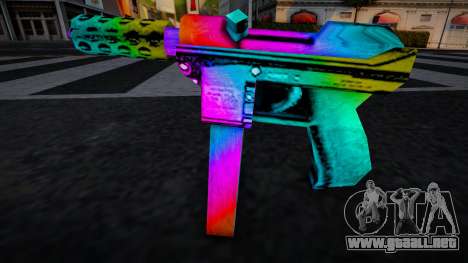 Tec9 Multicolor para GTA San Andreas