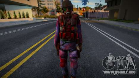SAS (Hazard Quiramax) from Counter-Strike Source para GTA San Andreas