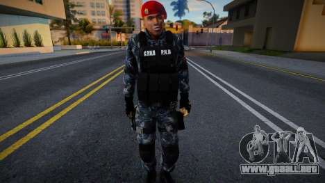 Soldado del CPNB para GTA San Andreas