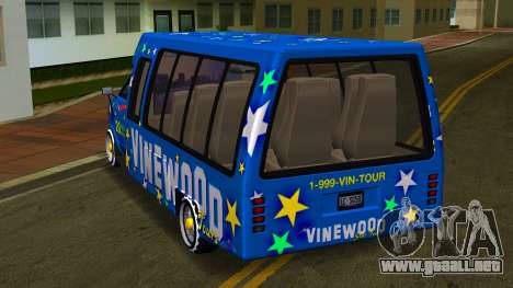 Brute Tour Bus desde GTA 5 HD - Autobús turístic para GTA Vice City