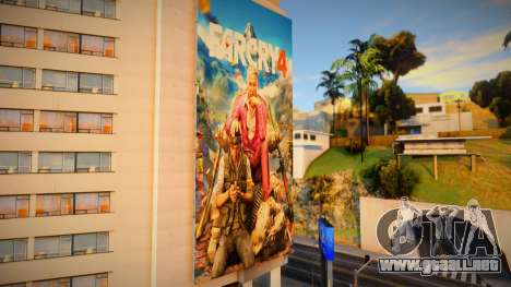 Far Cry Series Billboard v4 para GTA San Andreas