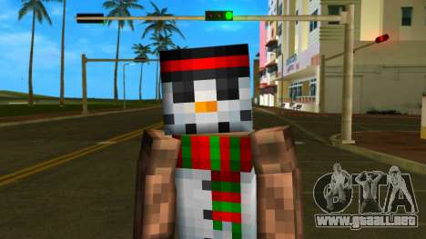 Steve Body Snegovik para GTA Vice City