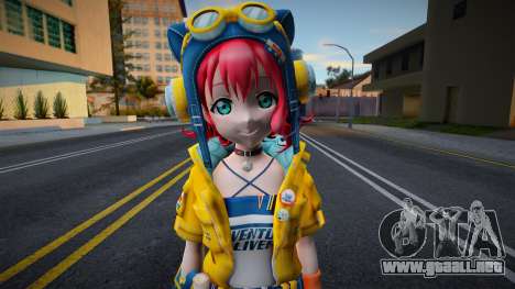 Ruby - Love Live (Recolor) para GTA San Andreas