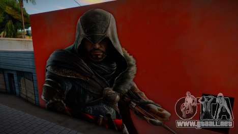 Ezio Auditore Mural v3 para GTA San Andreas