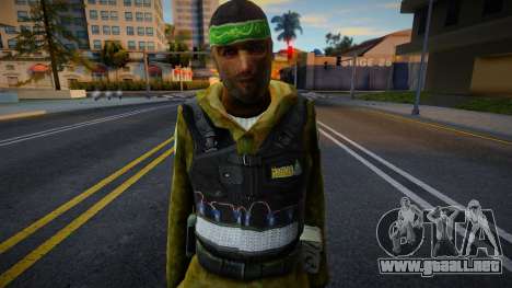 Ártico (soldado de Hamas) de Counter-Strike Sour para GTA San Andreas