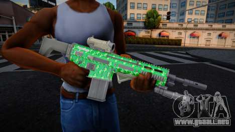 Heavy Rifle M4 from GTA V v17 para GTA San Andreas