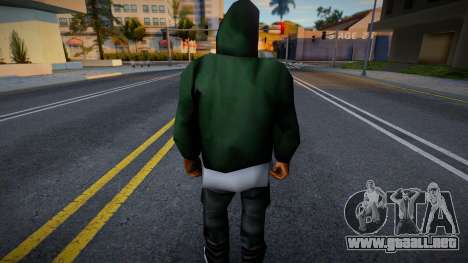 Beta Fam3 Skin para GTA San Andreas