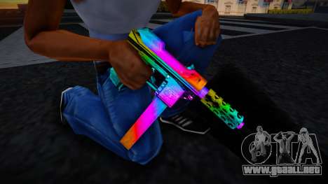 Tec9 Multicolor para GTA San Andreas