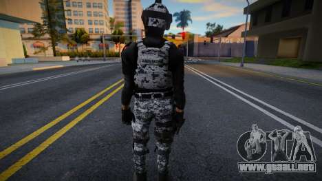 Soldado mexicano de G.Nacional para GTA San Andreas