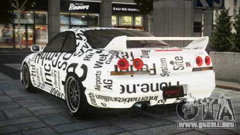 Nissan Skyline R33 GT-R V-Spec S1 para GTA 4