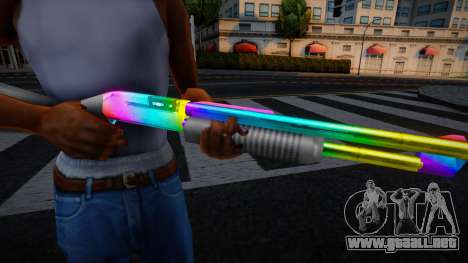 Chromegun Multicolor para GTA San Andreas