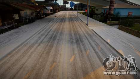 Winter Roads para GTA San Andreas