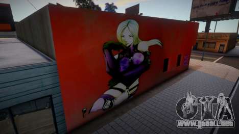 Nina Williams Murals v1 para GTA San Andreas