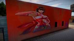 Anna Williams Mural v1 para GTA San Andreas