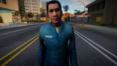 Male Citizen from Half-Life 2 v5 para GTA San Andreas