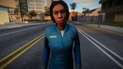 FeMale Citizen from Half-Life 2 v6 para GTA San Andreas