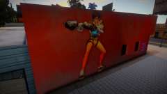 Paintwall Tracer Overwatch para GTA San Andreas