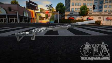 Pump Shotgun (Bones Finish) v3 para GTA San Andreas