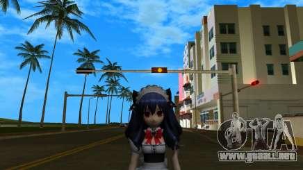 Uni (Maid) from Hyperdimension Neptunia para GTA Vice City