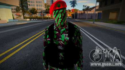 Soldado indonesio V2 para GTA San Andreas