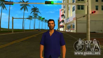 T-Shirt Ocean Blue para GTA Vice City