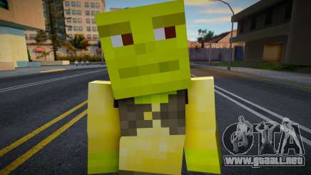 Steve Body Shrek para GTA San Andreas