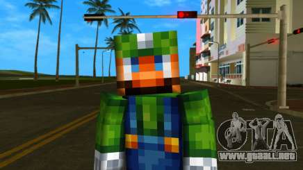 Steve Body Luigi para GTA Vice City