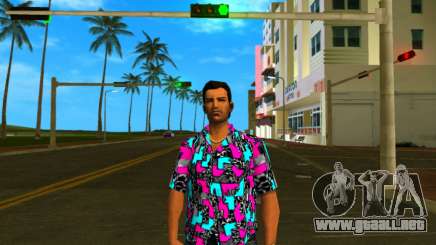 Camisa con estampados v11 para GTA Vice City
