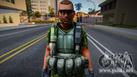 Soldado de NSAR V2 para GTA San Andreas