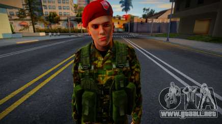 Paracaidista del Ejército Venezolano para GTA San Andreas