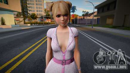 DOAX3S Marie Rose - Clinic Dress Dior para GTA San Andreas