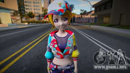 Hanayo - Love Live para GTA San Andreas