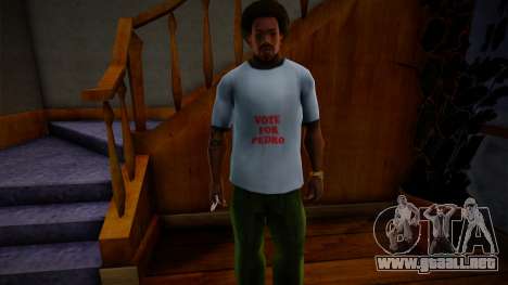 Napoleon Dynamite Vote For Pedro Shirt Mod para GTA San Andreas