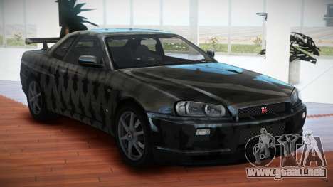 Nissan Skyline GT-R R34 QX S9 para GTA 4