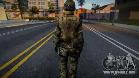 Soldado estadounidense de Battlefield 2 v1 para GTA San Andreas