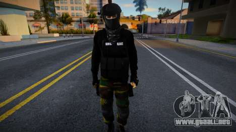 Soldado de DEL GAC V3 para GTA San Andreas