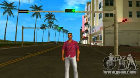 Tommy en camiseta rosa para GTA Vice City