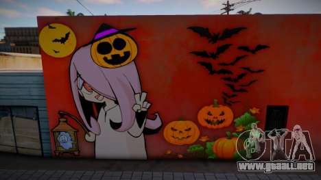 Little Witch Academia Mural Little Sucy Spooky para GTA San Andreas