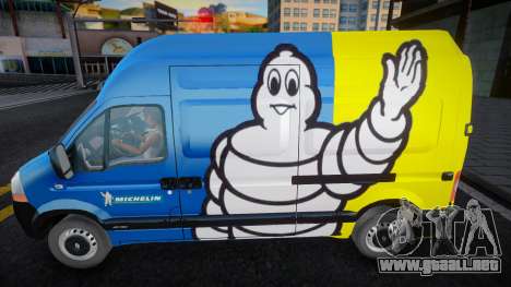 Renault Master Michelin para GTA San Andreas