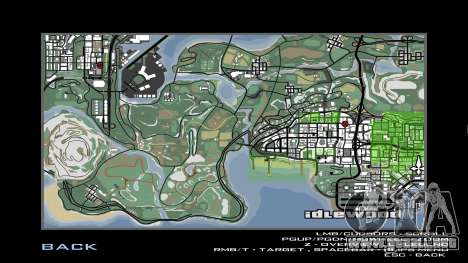 Mapa mejorado y redibujado para GTA San Andreas