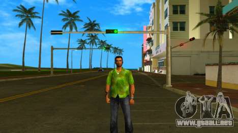 Green T-Shirt Tommy para GTA Vice City